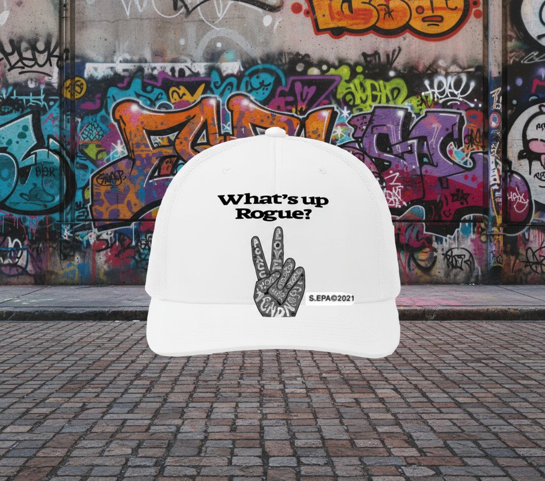 What's Rouge Peace Cap Front