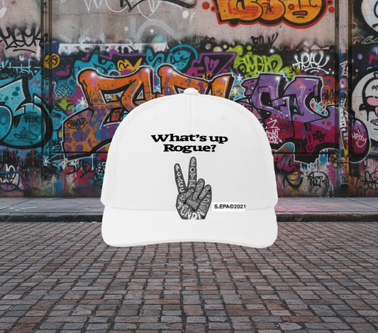 What's Rouge Peace Cap Front