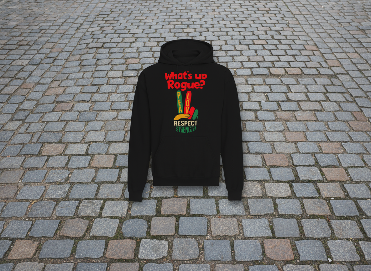 What's Up Rouge Hoodie Front